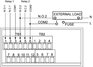 Relay Output Connections